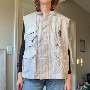Field & Stream vintage Tan Fishing Vest